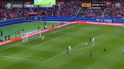 Zlatan Ibrahimovic Goal PSG 2-0 Guingamp | Ligue1 2015