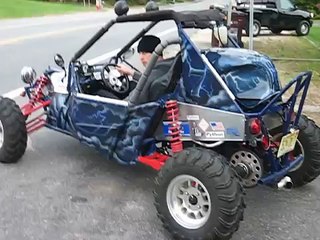 Crazy Custom Built Dune Buggy - Street Legal - GSXR 750 Engine - Has VW title