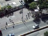 Motorizados agredieron a una mujer en Plaza Venezuela