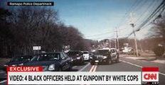 Four Black Officers Held At Gunpoint By White Cops
