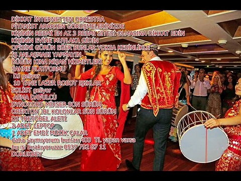 İSTANBULDA Orkestra Kiralama Kiralık Piyanist Çalgıcı Orkestra İstanbul Hizmetleri Düğün Kına Nişan Sünnet
