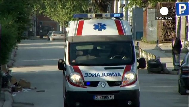 Macedonia mourns 6 police officers killed in gun battle