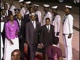 Arrival of President (H.E.) Yoweri Kaguta MUSEVENI of Uganda.wmv