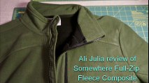 Somewhere Men's Full-Zip Fleece Composite Colors Winter Essential Slim-fitting Jacket