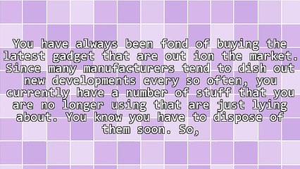 Tips On Doing Proper Electronics Disposal