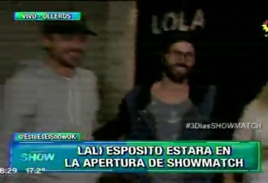 Paula en Este es el Show 5 (con Lali y Pedro) - 08 de Mayo