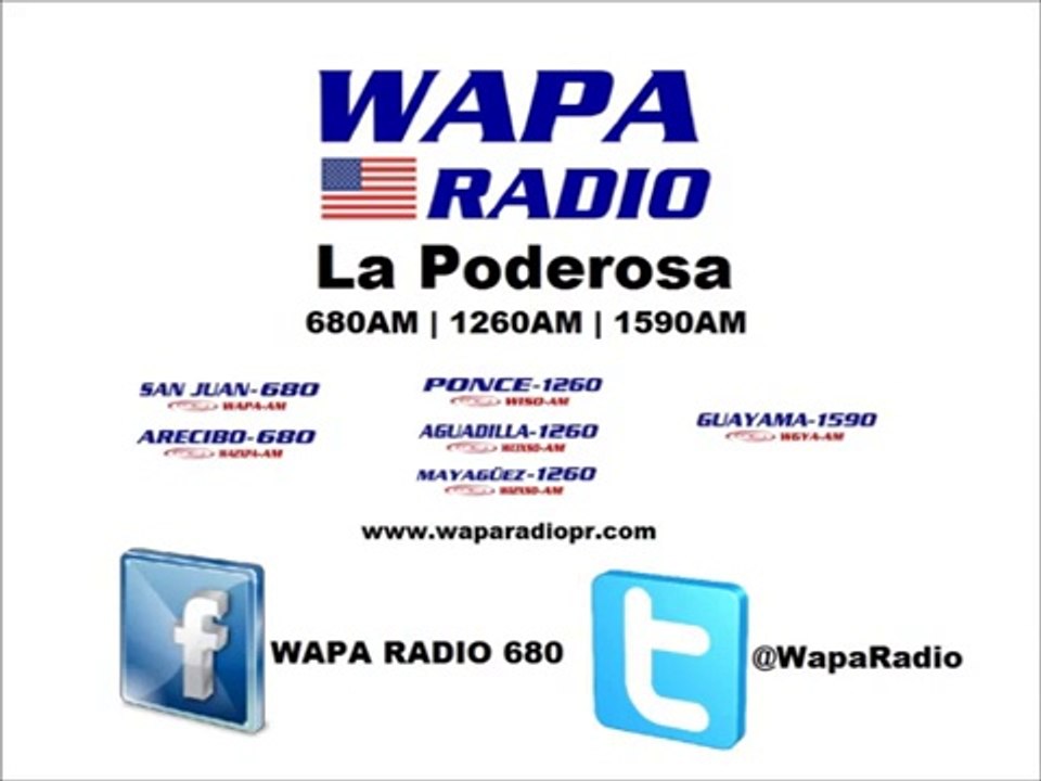 WAPA Radio La Poderosa Sigue Creciendo WGYA-AM 1590 Guayama, P.R. (2015)