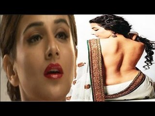 Sensational Hot Vidya Balan Sexy Creamy Back