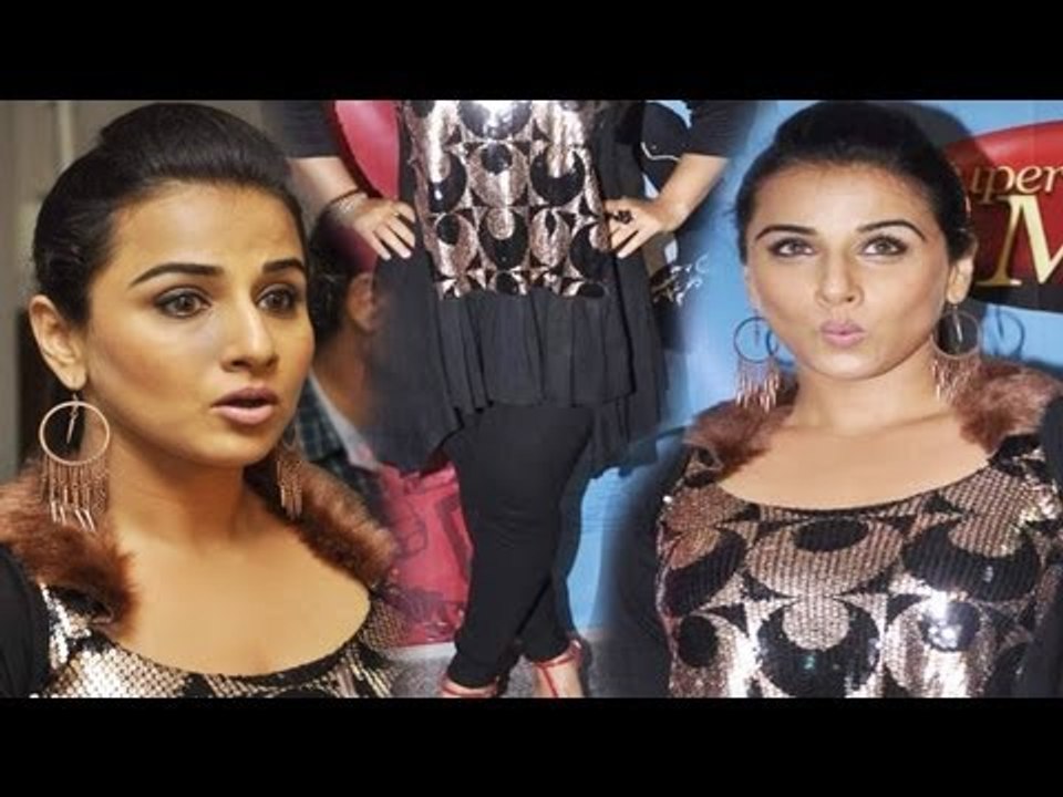 Naughty Hot Vidya Balan Promoting ''Ghanchakkar'' On The Set Of ''DID Super Moms''