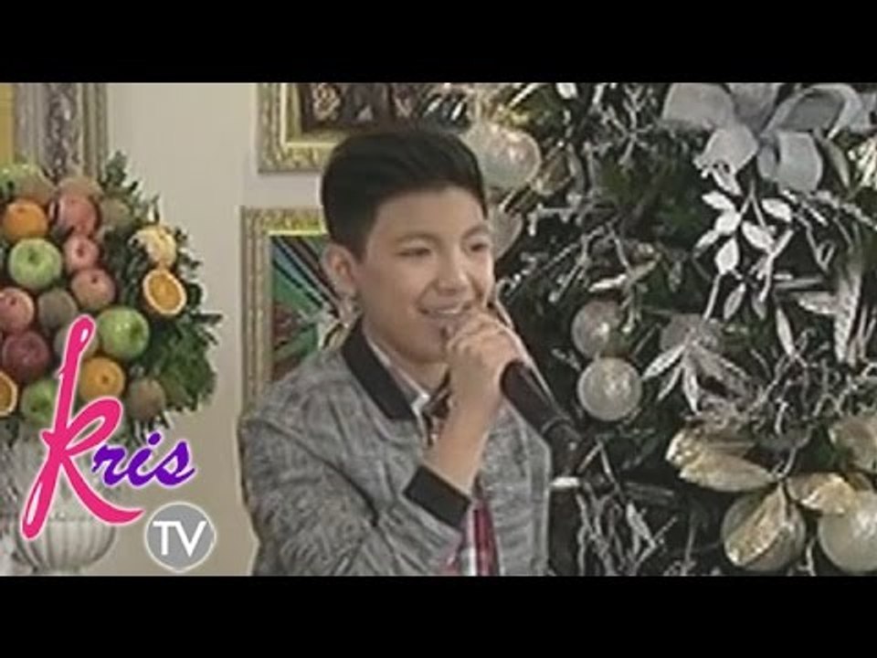 Darren Espanto sings 'O Little Town of Bethlehem' on KrisTV