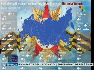 Más de 20 ciudades rusas tendrán desfile militar por #DíaDeLaVictoria