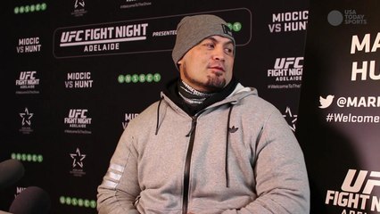 Mark Hunt ready to fight his a** off and get the win