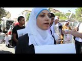 اهالي الاسرى يعتصمون امام السفارة المصرية - 2