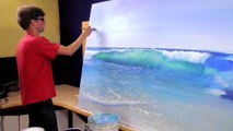 How to paint splashing water drops & bubbles - Mural Joe