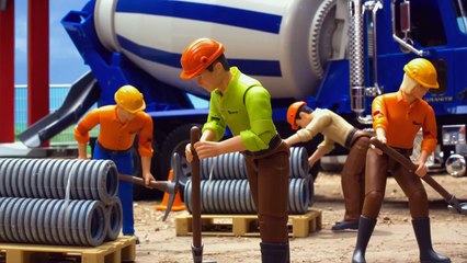 Bruder Toys bworld Construction Site Flash Mob Dance