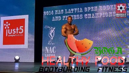 Andrejs Bogdanovs 2014 NAC Latvia Open Bodybuilding and Fitness Championships 23.11.2014 2015!!!