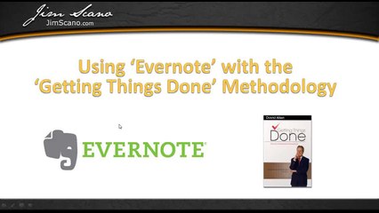 Evernote and GTD Simple Setup Tutorial