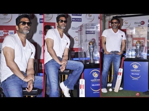 ICC Champions Trophy Launch | 92.7 Big Fm | Harsha Bhogle and Suniel Shetty