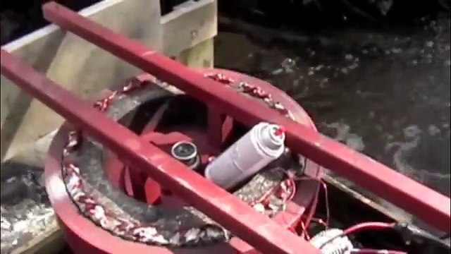 Home made Water POWER GENERATOR low rpms permanent magnets.