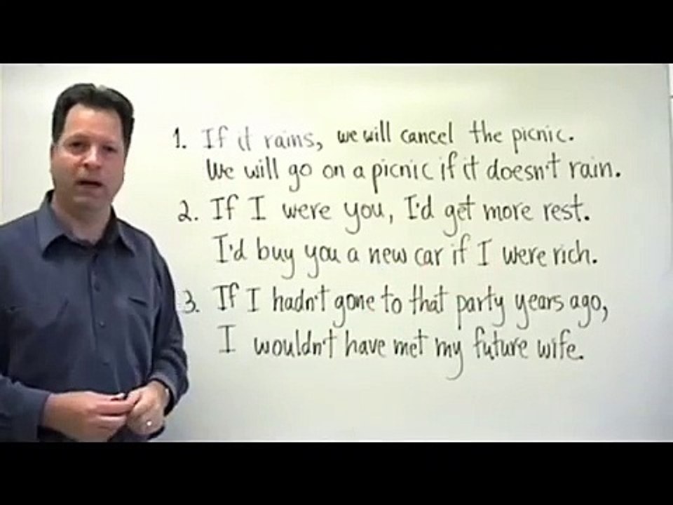 Advanced English Grammar ESL Lesson - Conditionals