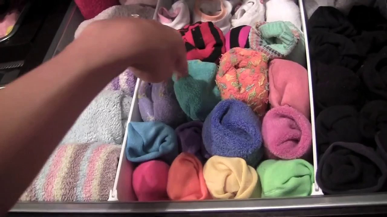 How to Organize Dresser Drawers & Fold Underwear, Bras, and Socks