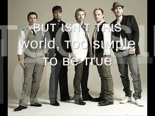Boyzone - Isn't It A Wonder (With Lyrics)
