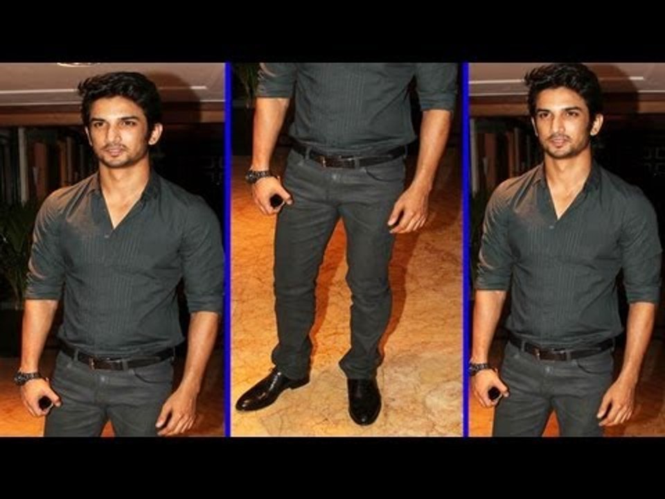 Good Looking Sushant Singh Rajput Macho Look