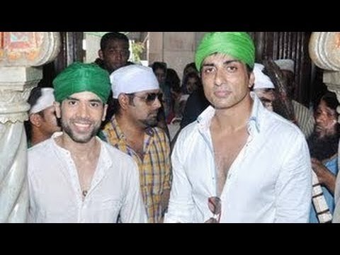 Tusshar Kapoor & Sonu Sood Visit Haji Ali Dargah For The Success of Shootout At Wadala