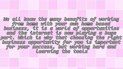 Creating A Thriving Home Based Business Today