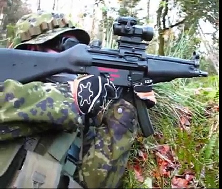 Airsoft War MP5, G&G M4, JG MP5 "The Fort" Scotland