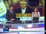 Pdte. de Guatemala anuncia la renuncia de su vicepresidenta