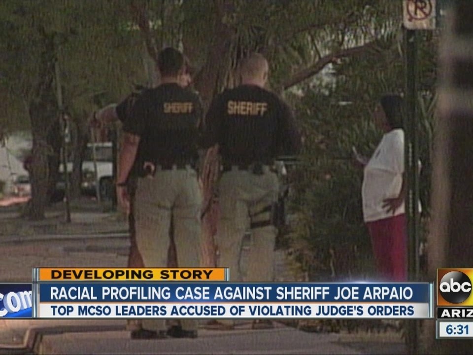 New developments in racial profiling case against Sheriff Joe Arpaio