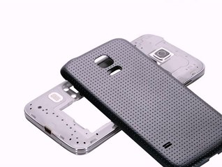 Middle Plate with Battery Cover Housing for Samsung Galaxy S5 Mini