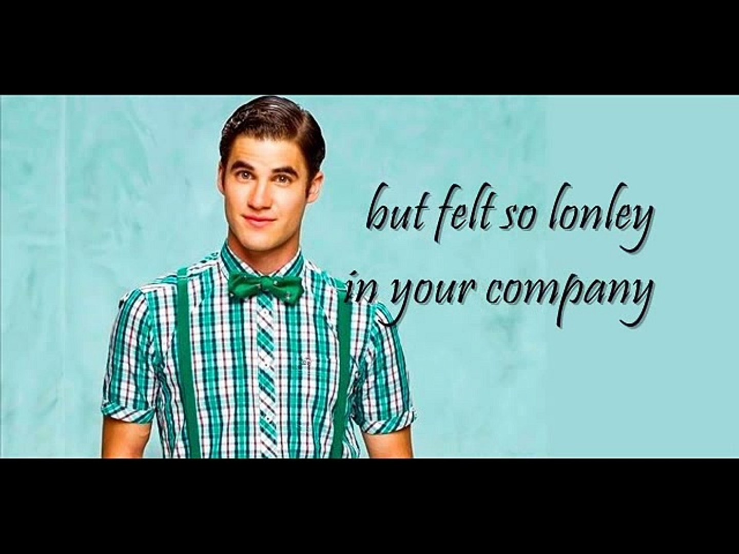 Somebody That I Used To Know Glee Lyrics