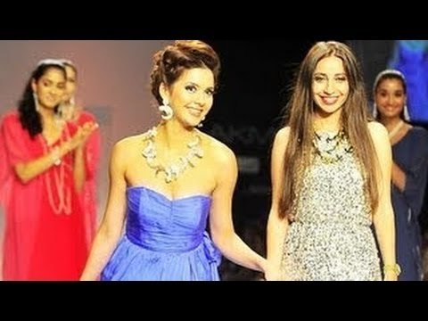 Isha Sharvani On Ramp For Pallavi Foley @ Lakme Fashion Week 2013