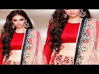 Download Video: Hot Aditi Rao Hydari in Sexy Ghagra Choli @ Lakme Fashion Week