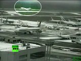 CCTV video of Tupolev 154 deadly crash landing in Moscow