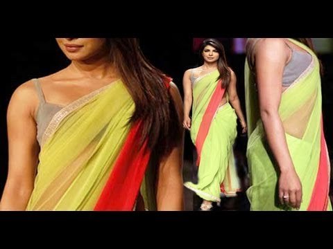 Tantalizing Priyanka Chopra Walk The Ramp for Manish Malhotra Collection at the Lakme Fashion Week