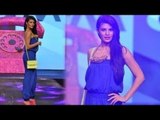 Jacqueline Fernandes Sexy Single String Jump Suit Add Glamour To Allure Fashion Show