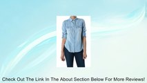 Noble U Chambray Button Down Denim Shirt with Roll-up Sleeves Review