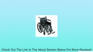 Drive Medical SSP218DFA-ELR Silver Sport 2 Wheelchair Review