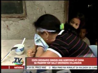 Sally’s mom blames PH, China governments