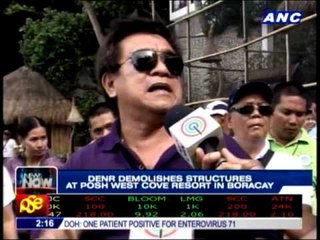 West Cove Hotel in Boracay dismantled