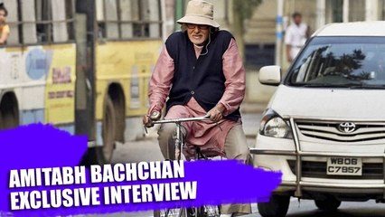 Amitabh Bachchan On RIDING CYCLE On Streets Of Kolkatta