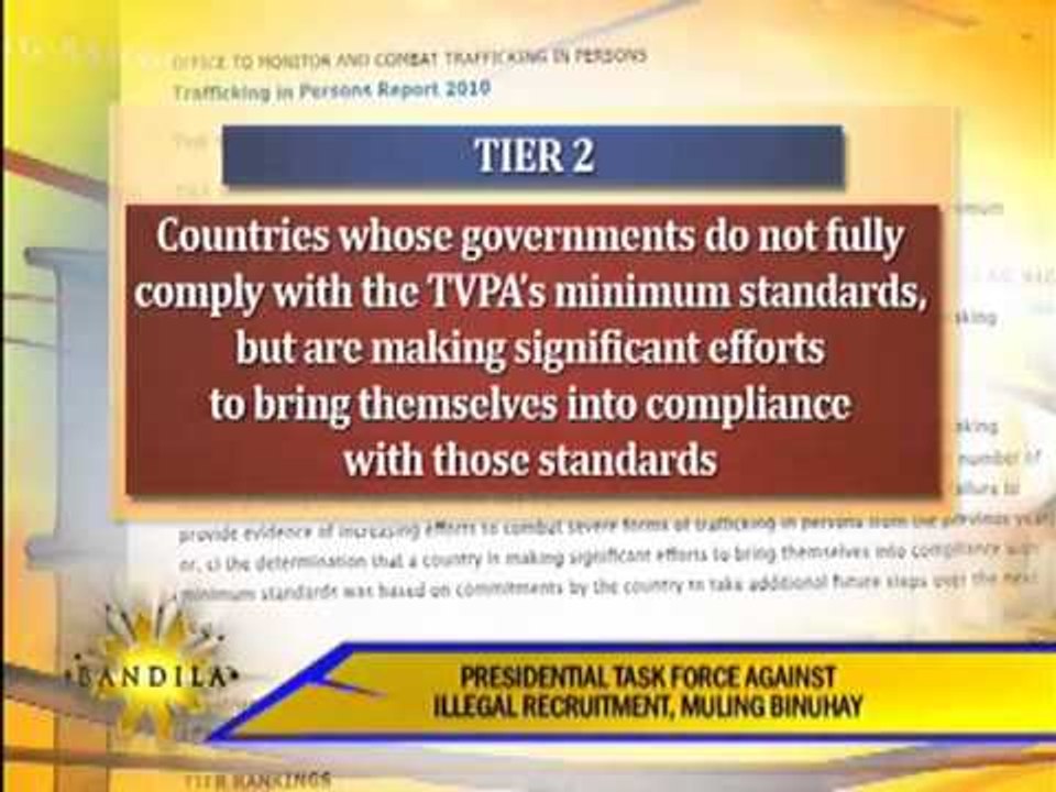 Task Force Against Illegal Recruitment revived