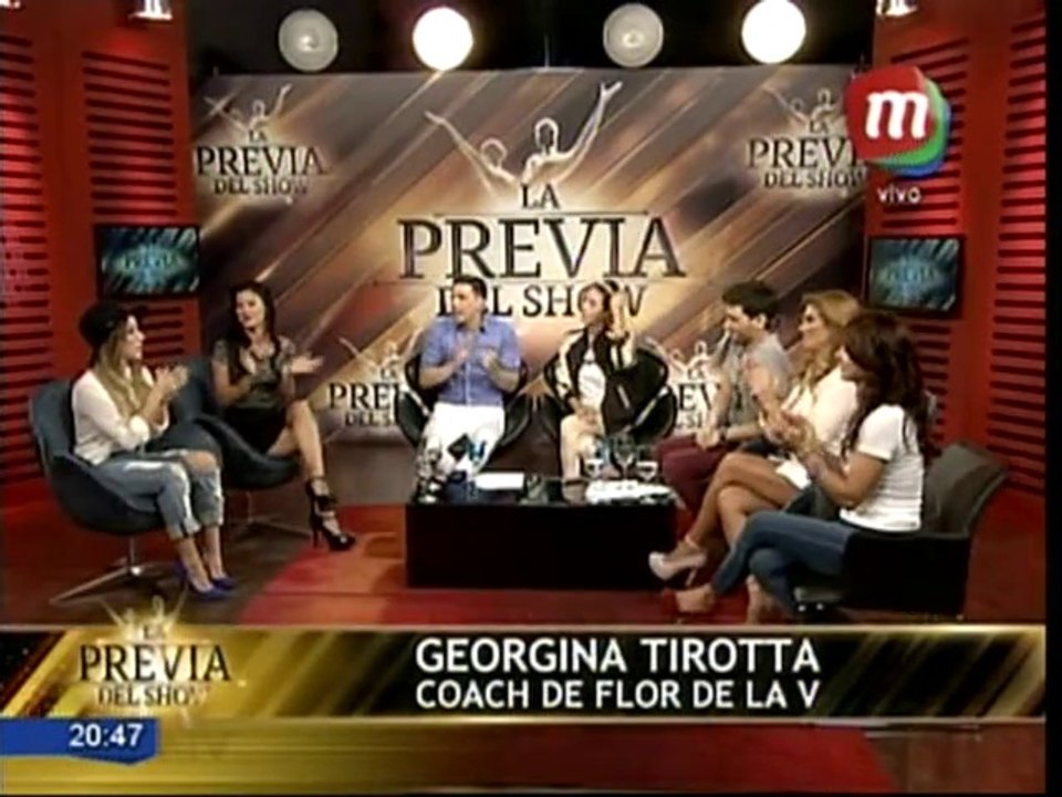 Georgina Tirotta en #LaPreviaDelShow