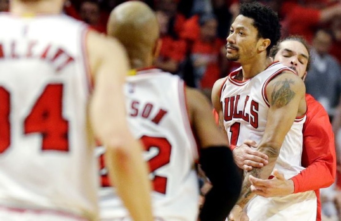 Le 3-points de la victoire au buzzer pour Derrick Rose !