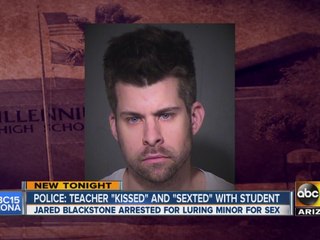 Police say Goodyear teacher kissed, sexted with student