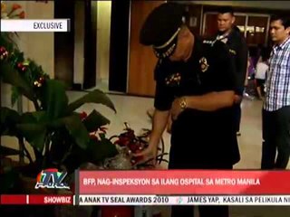 Fire bureau inspects Metro hospitals