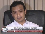 Trillanes says PNoy told him to 'backchannel' with China